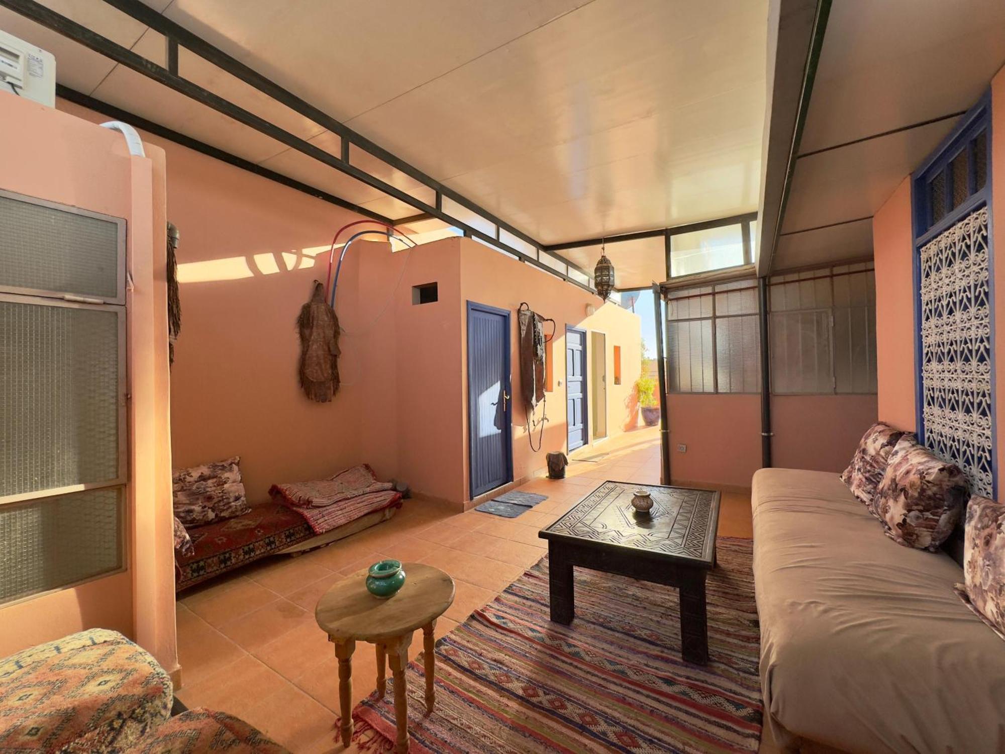 Riad La Rose Des Sables Marrakesh Bagian luar foto