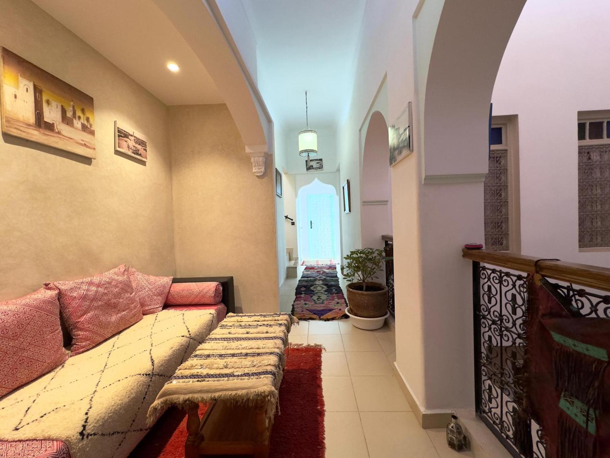Riad La Rose Des Sables Marrakesh Bagian luar foto