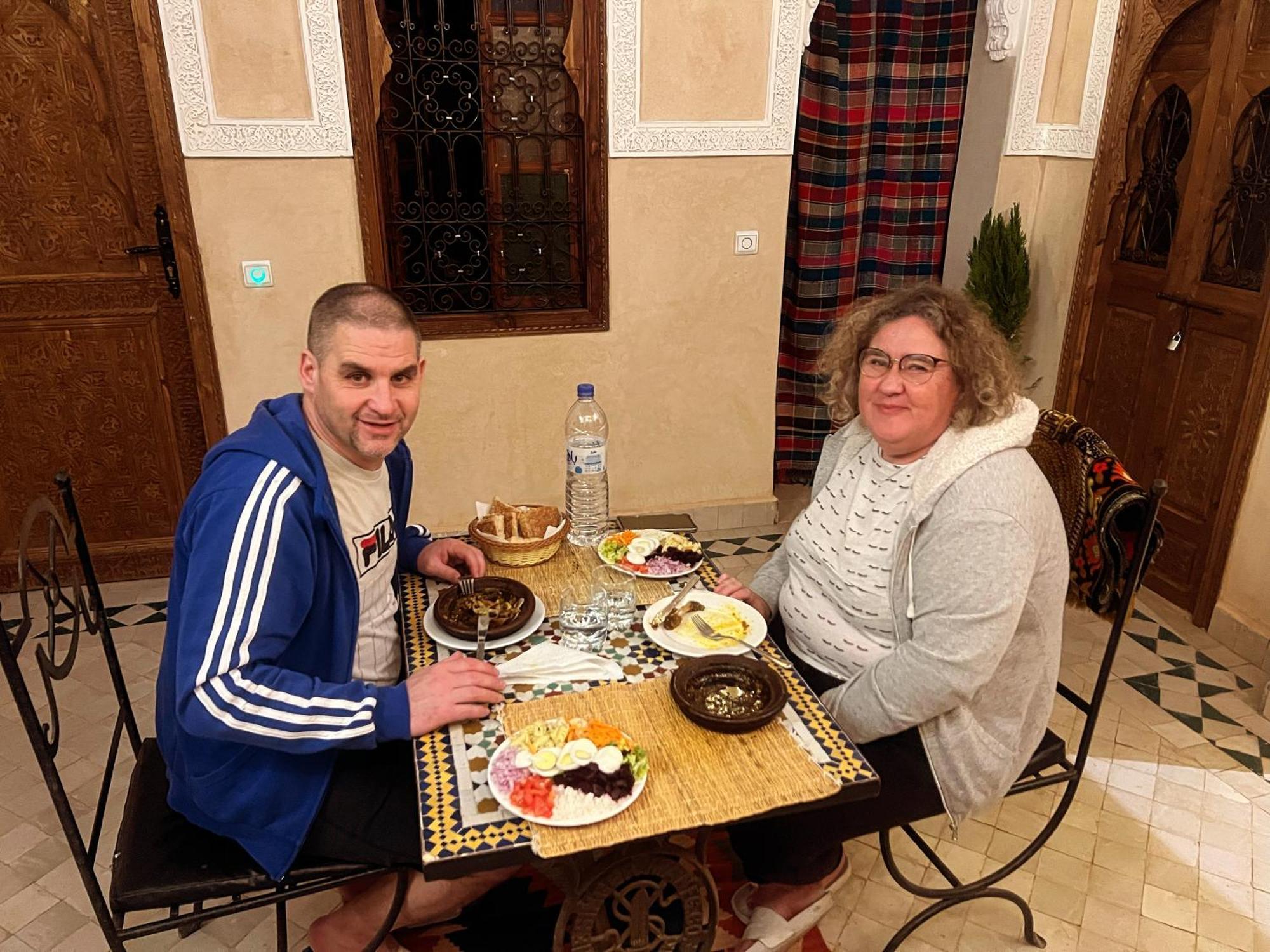 Riad La Rose Des Sables Marrakesh Bagian luar foto